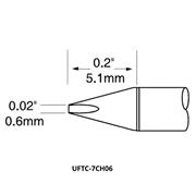 METCAL UFTC Series Ultrafine Soldering Cartridges - Chisel